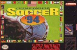 SNES - Championship Soccer '94 Box Art Front