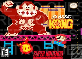 SNES - Classic Kong Box Art Front