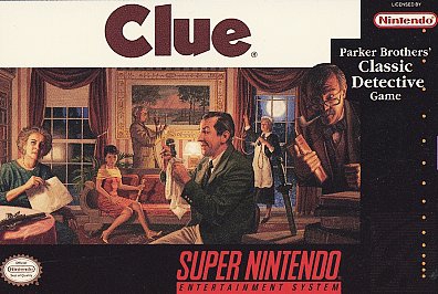 SNES - Clue Box Art Front