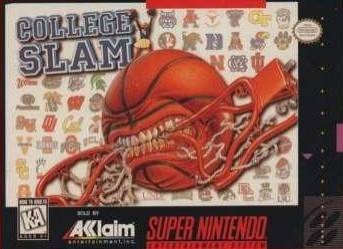SNES - College Slam Box Art Front