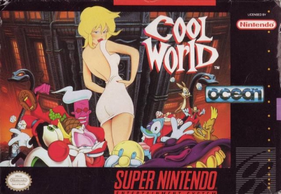 SNES - Cool World Box Art Front