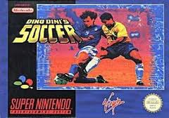 SNES - Dino Dini's Soccer Box Art Front
