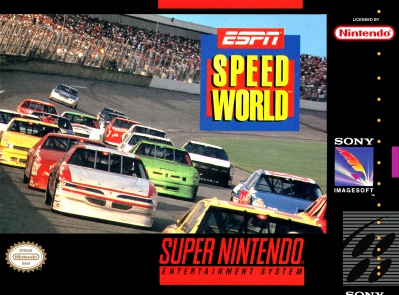 SNES - ESPN Speed World Box Art Front