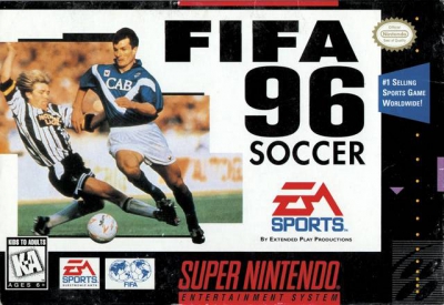 SNES - FIFA Soccer 96 Box Art Front