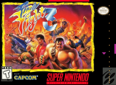SNES - Final Fight 3 Box Art Front