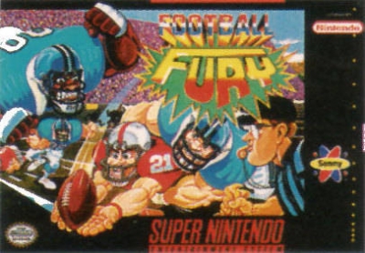 SNES - Football Fury Box Art Front